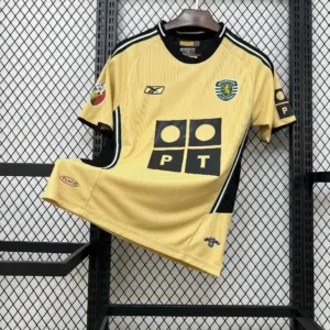2003 2004 retro sporting lisbon away football shirt 1