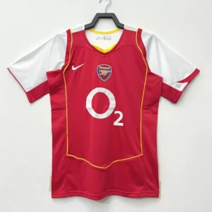 2004 2005 retro arsenal home football shirt 1