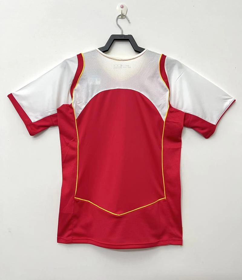 2004 2005 retro arsenal home football shirt 2