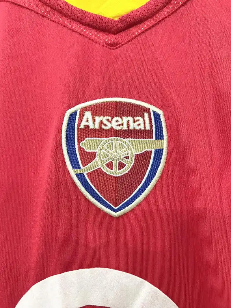 2004 2005 retro arsenal home football shirt 4