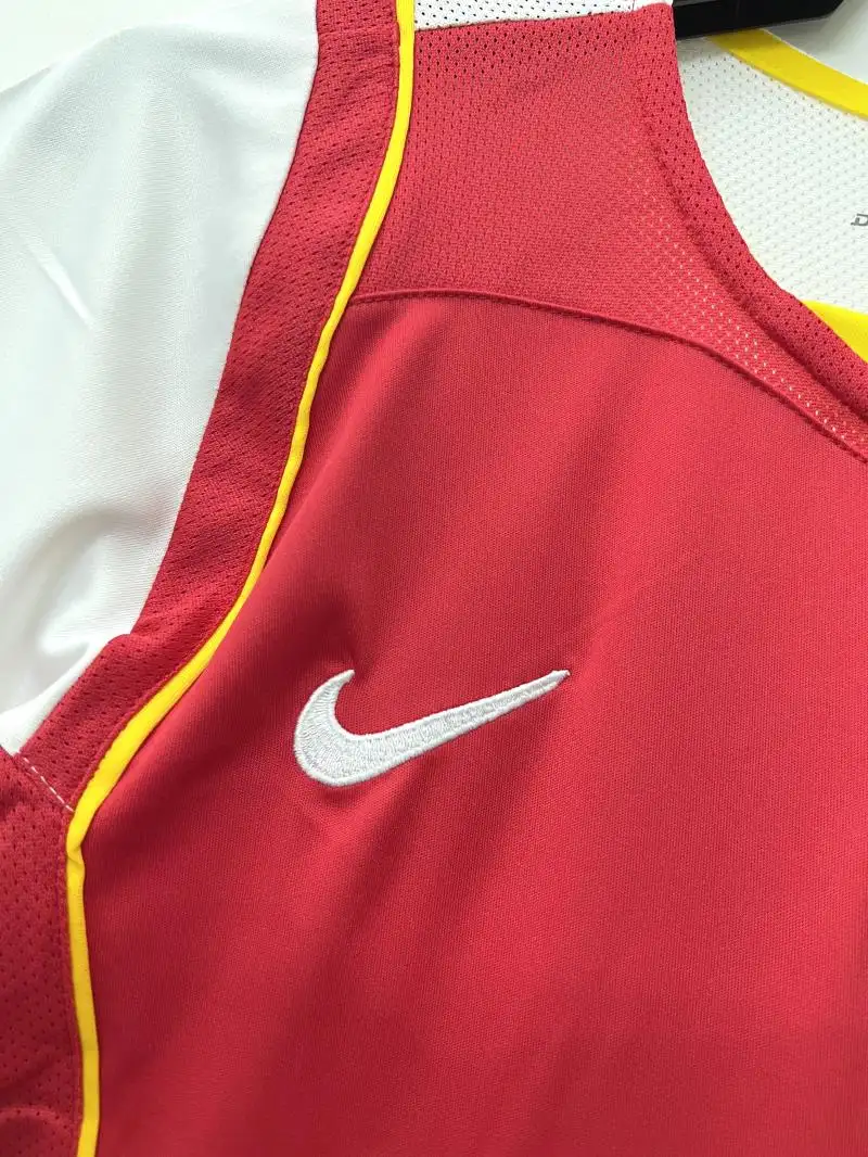 2004 2005 retro arsenal home football shirt 5