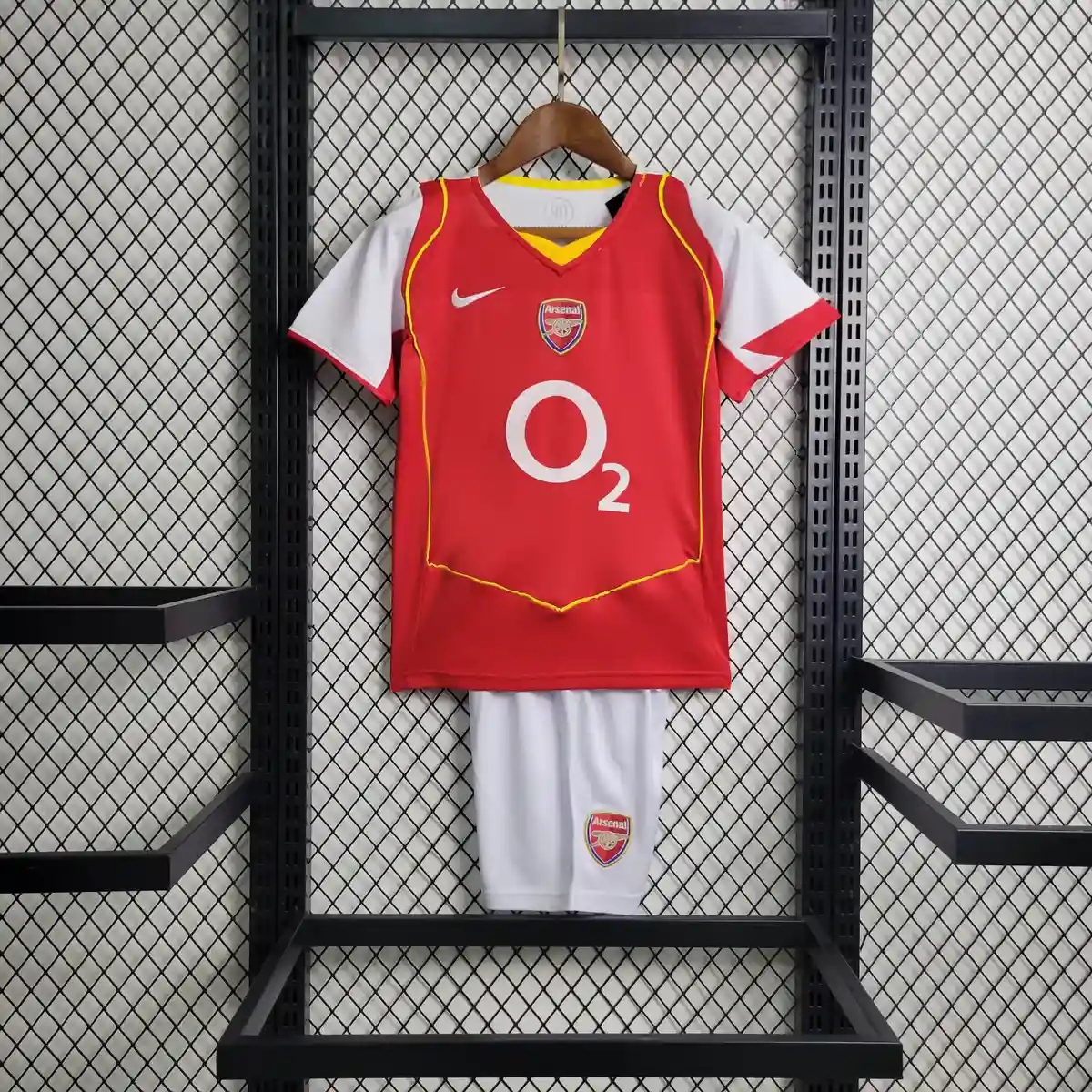 2004 2005 retro arsenal home football shirt kids size 1