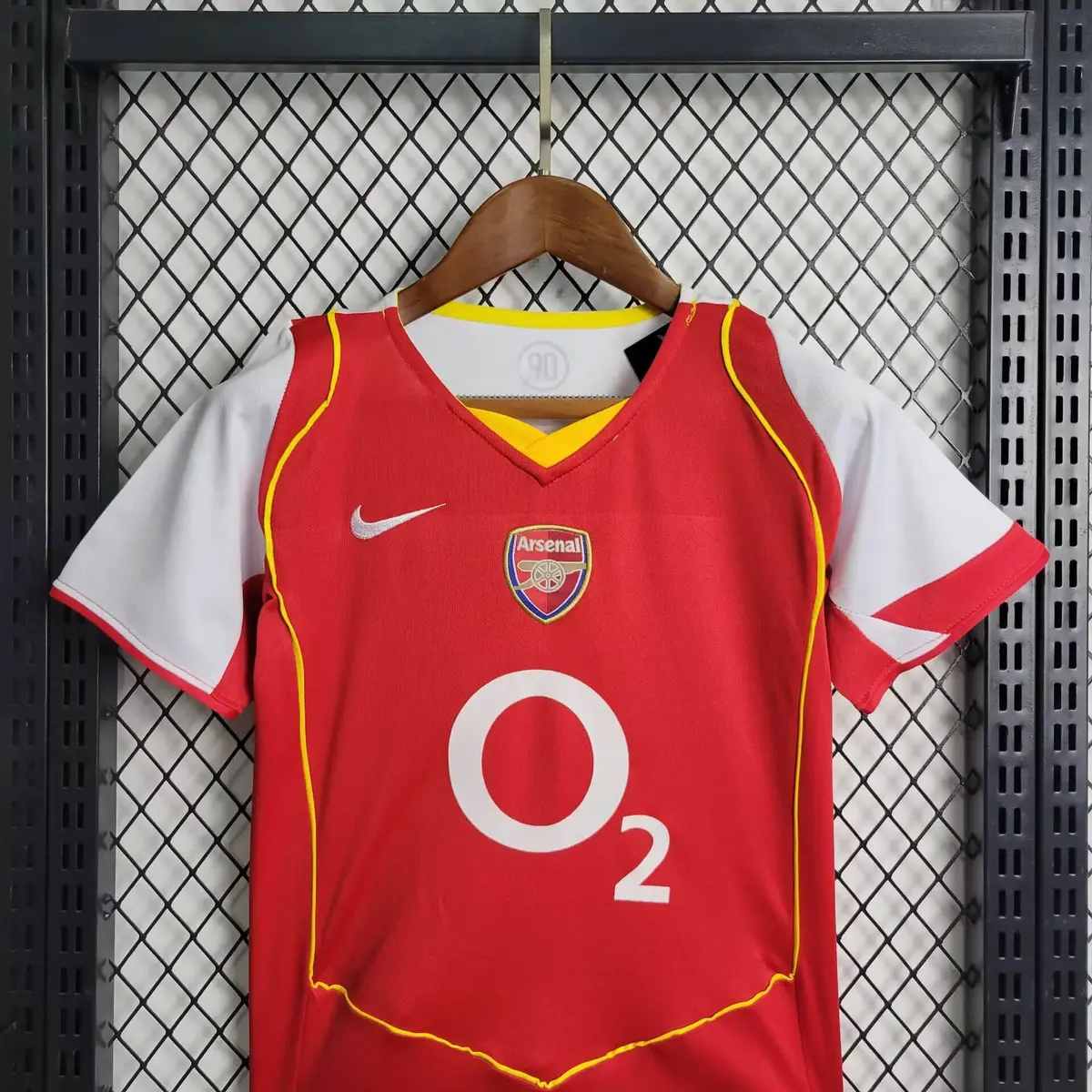 2004 2005 retro arsenal home football shirt kids size 3