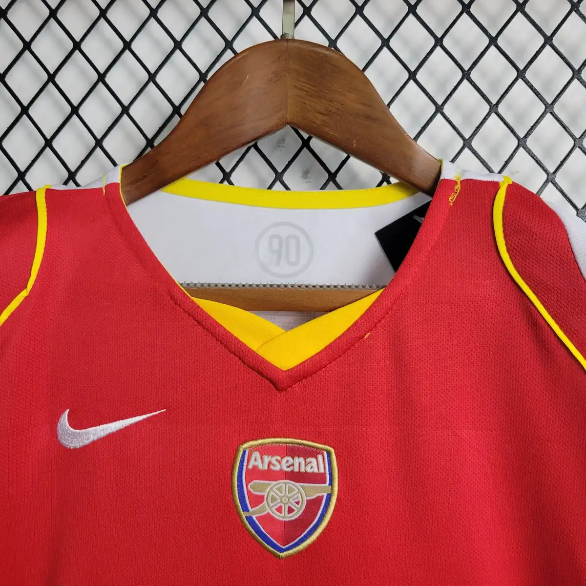 2004 2005 retro arsenal home football shirt kids size 8