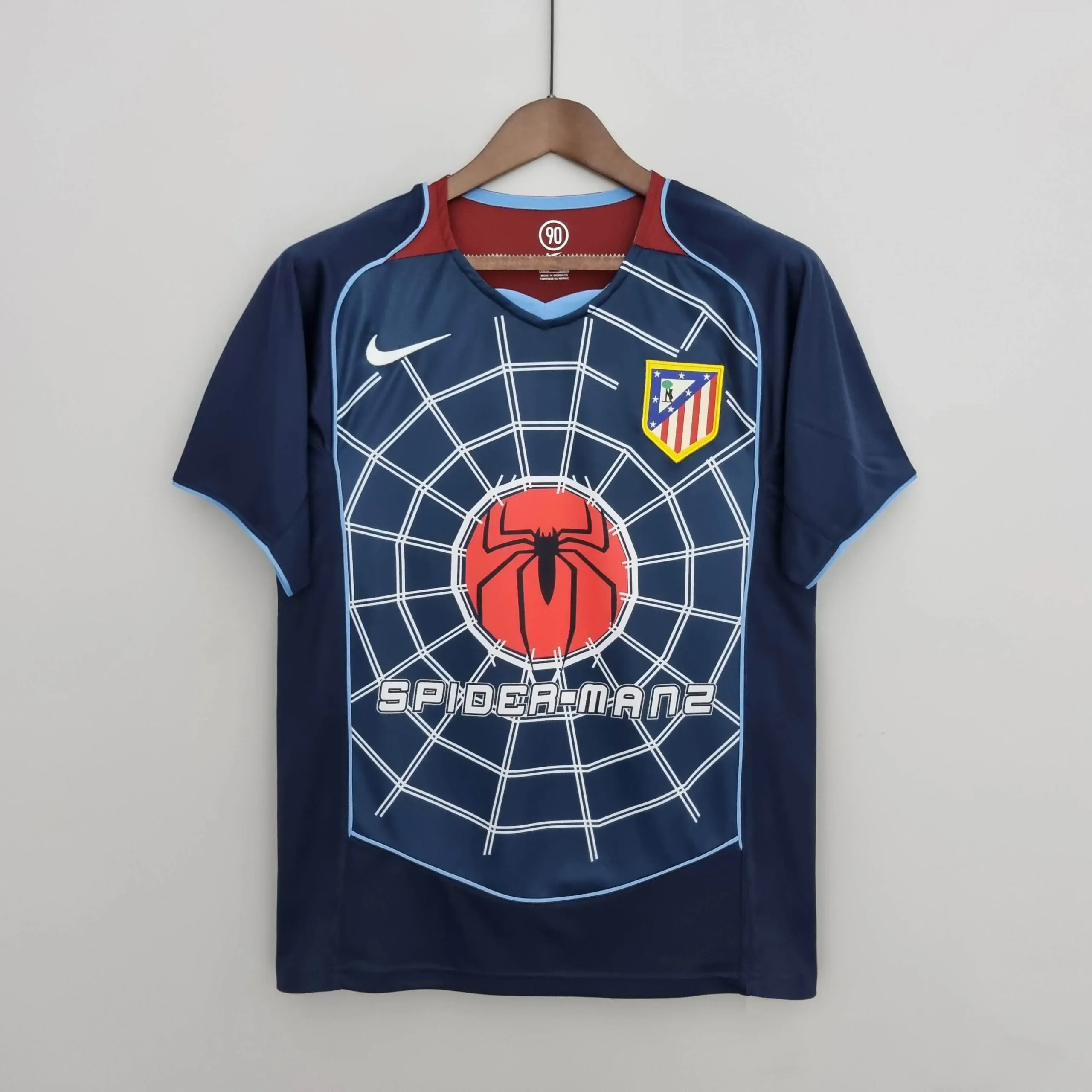 2004 2005 retro atletico madrid away soccer jersey 1