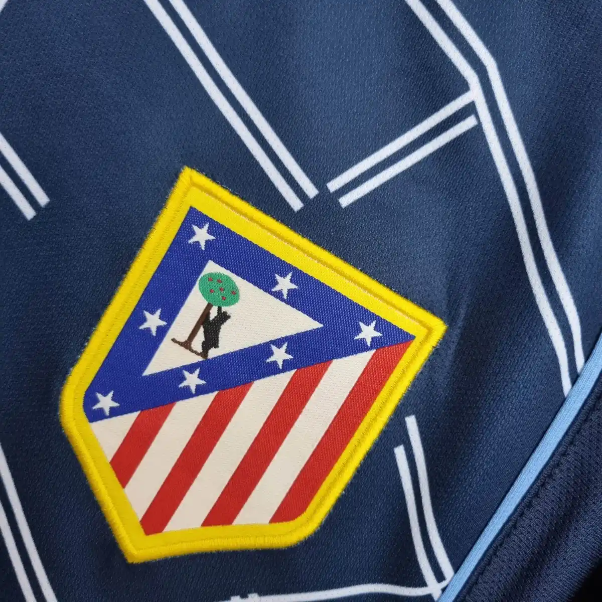 2004 2005 retro atletico madrid away soccer jersey 7