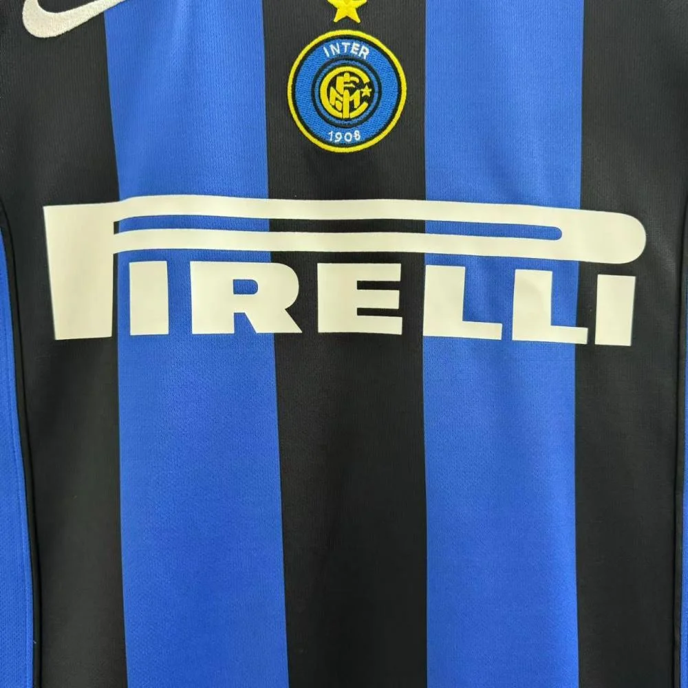2004 2005 retro inter milan home football shirt 5
