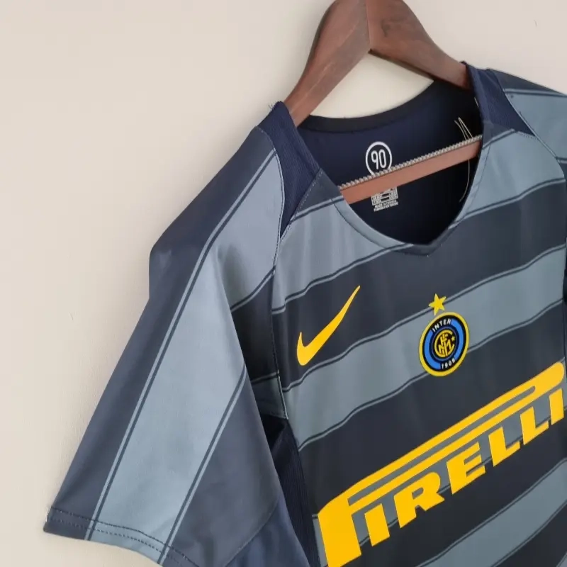 2004 2005 retro inter milan third away football shirt 7