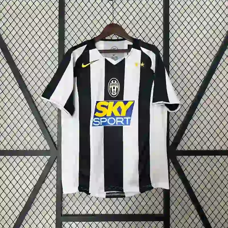 2004 2005 retro juventus home soccer jersey 1