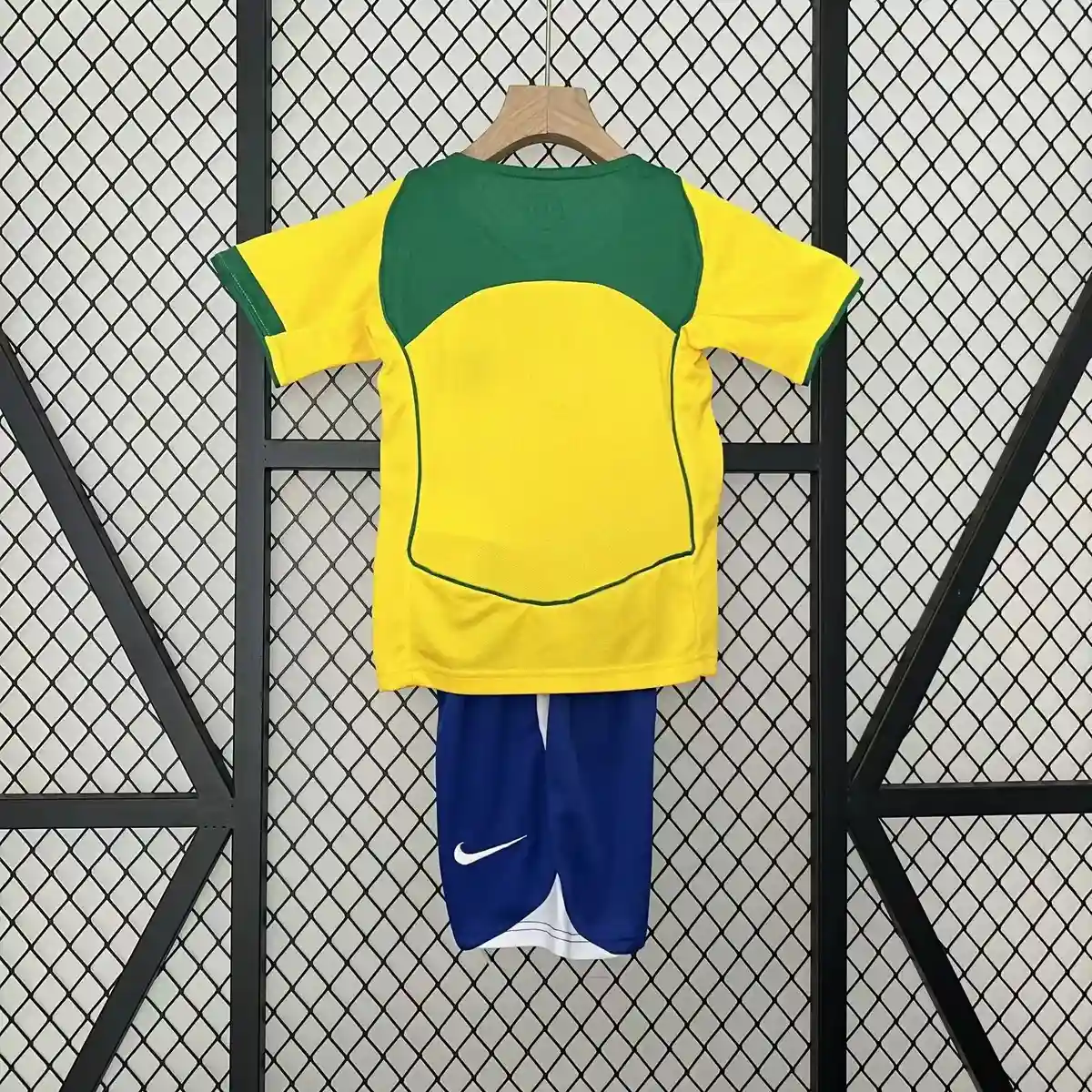 2004 retro brazil home football shirt kids size 2