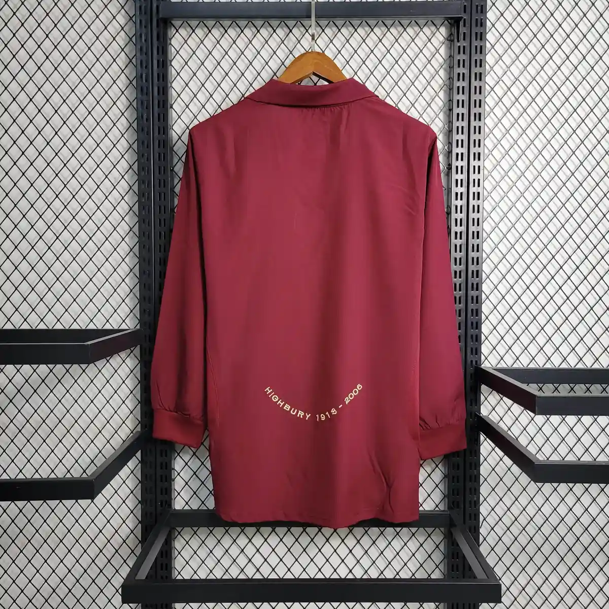 2005 2006 retro long sleeve arsenal home football shirt 2