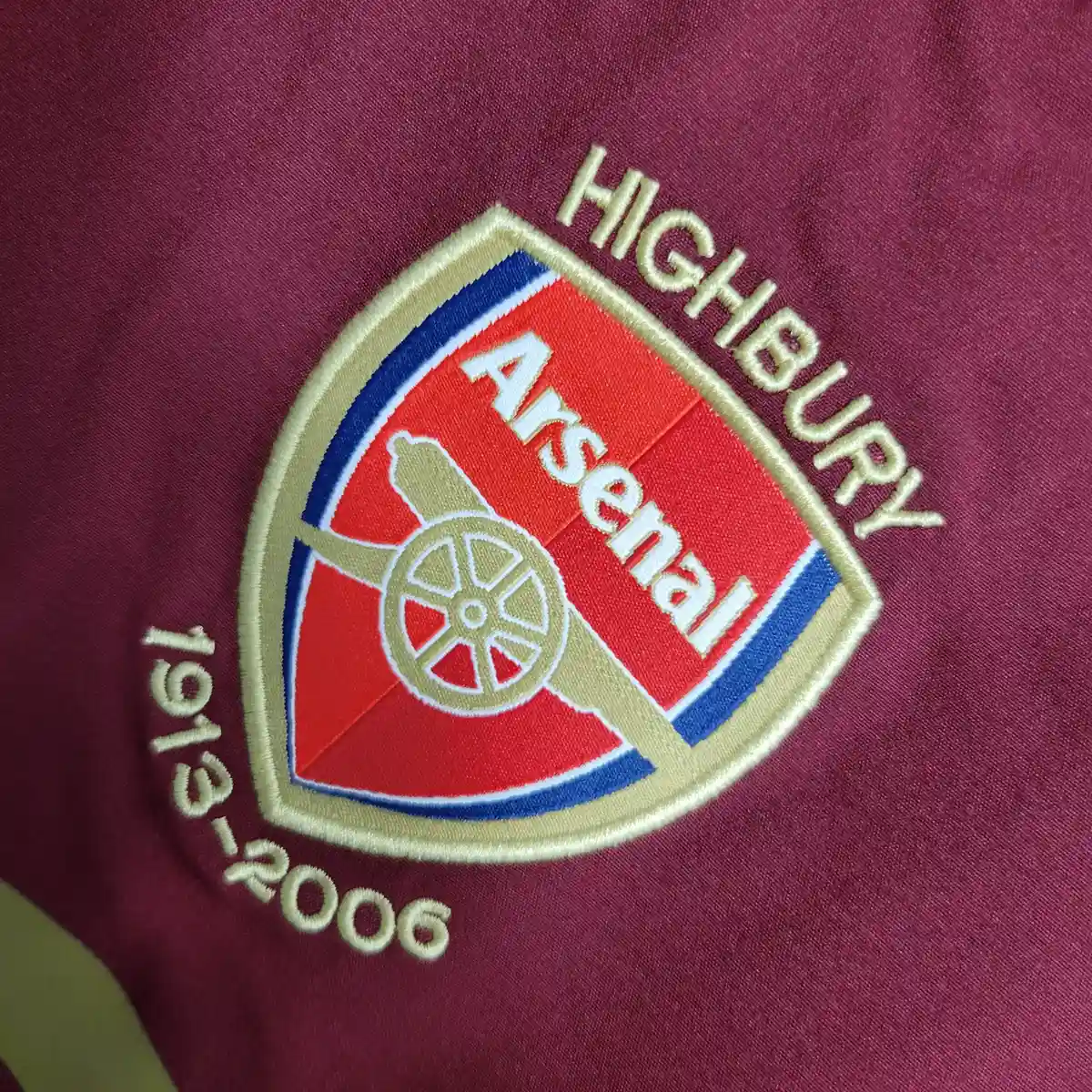 2005 2006 retro long sleeve arsenal home football shirt 5