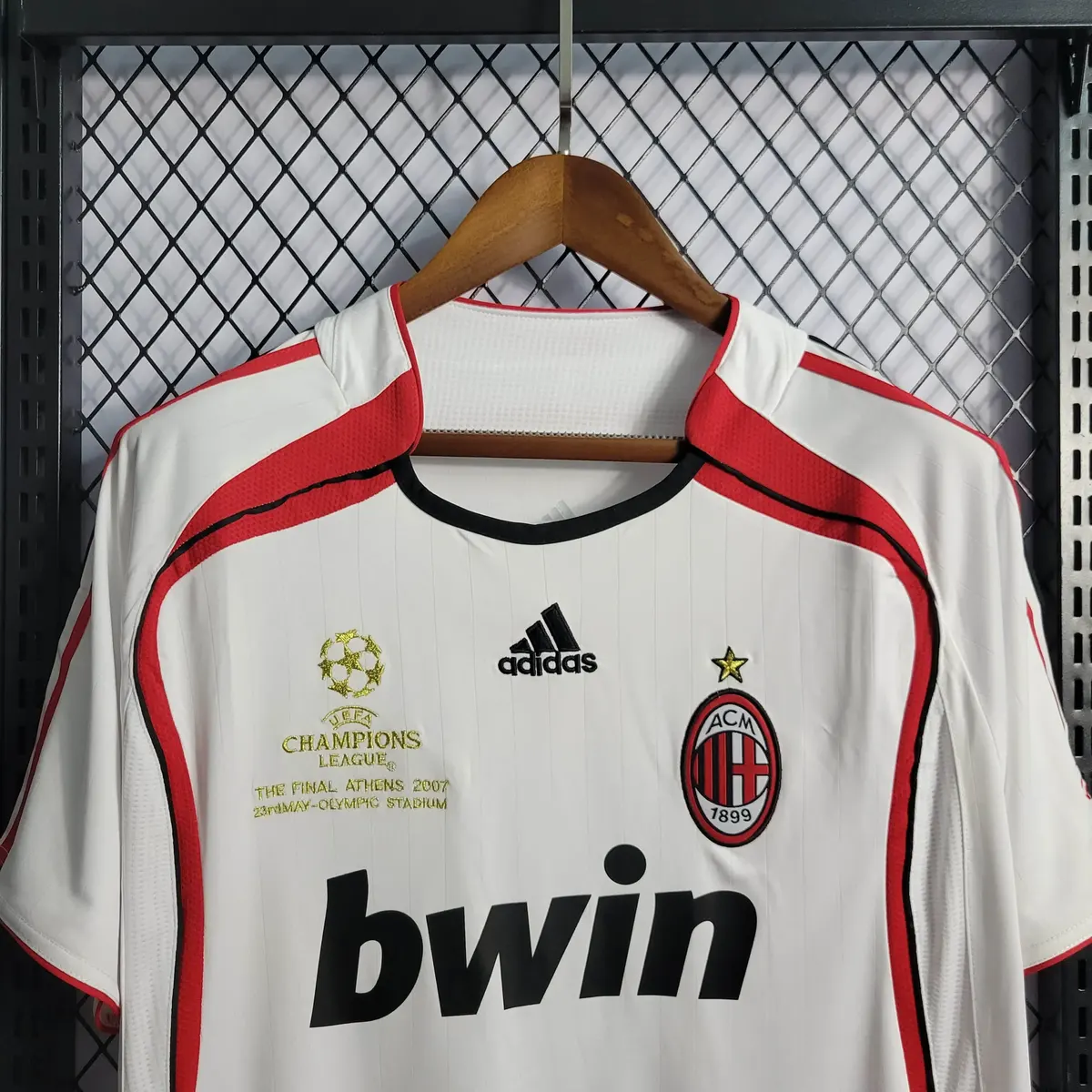 2006 2007 retro ac milan away football shirt 4