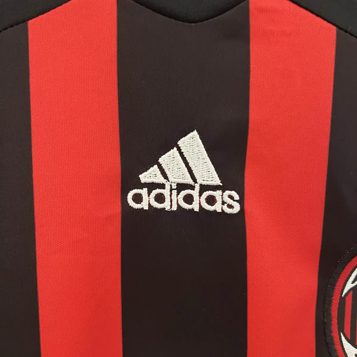 2006 2007 retro ac milan home champions league football shirt kids size 4
