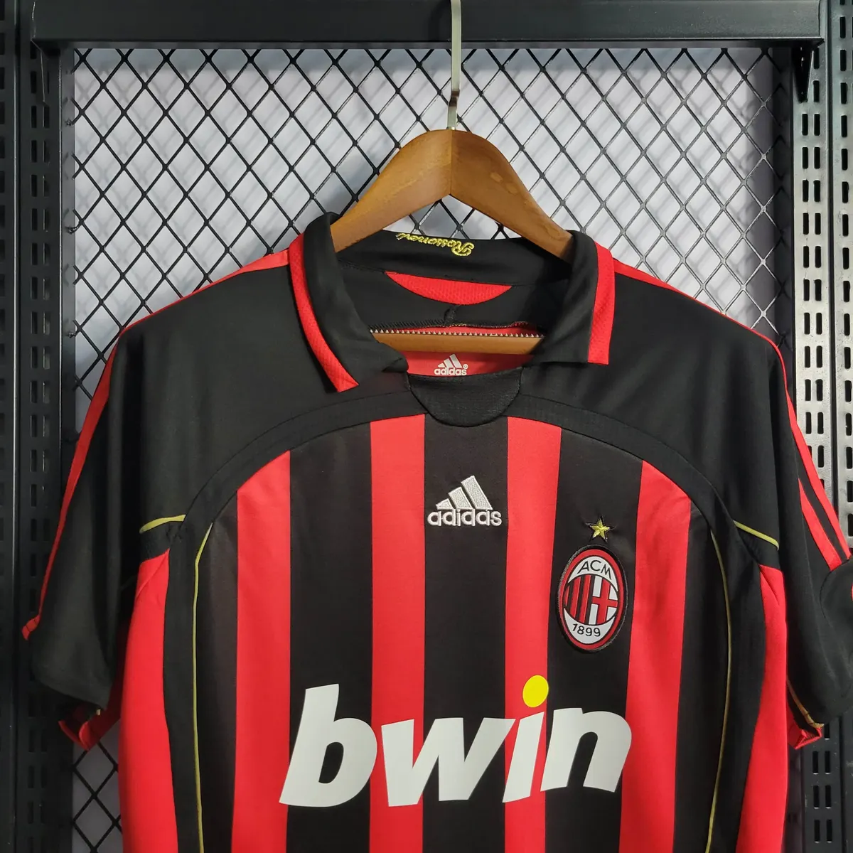 2006 2007 retro ac milan home football shirt 4