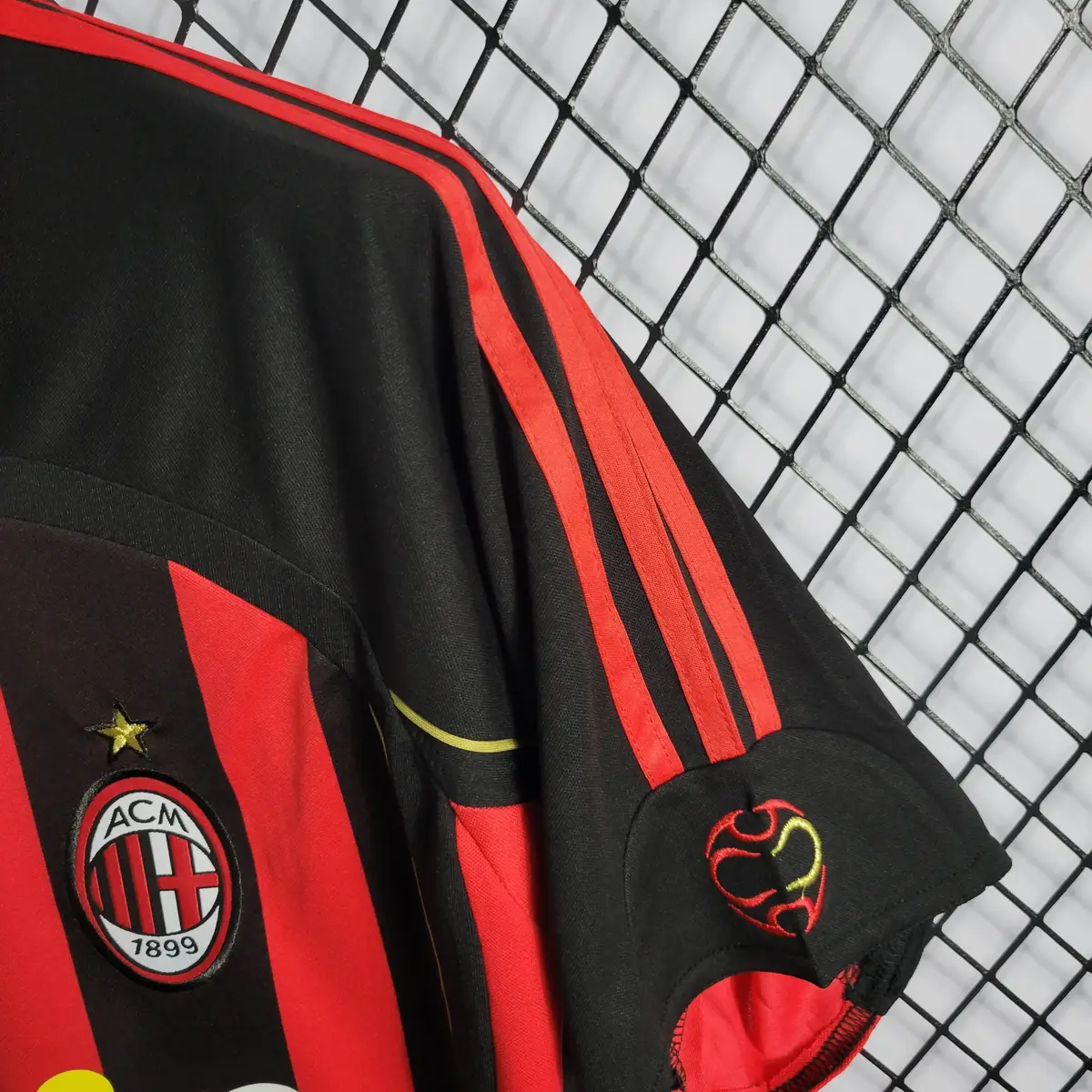 2006 2007 retro ac milan home football shirt 7