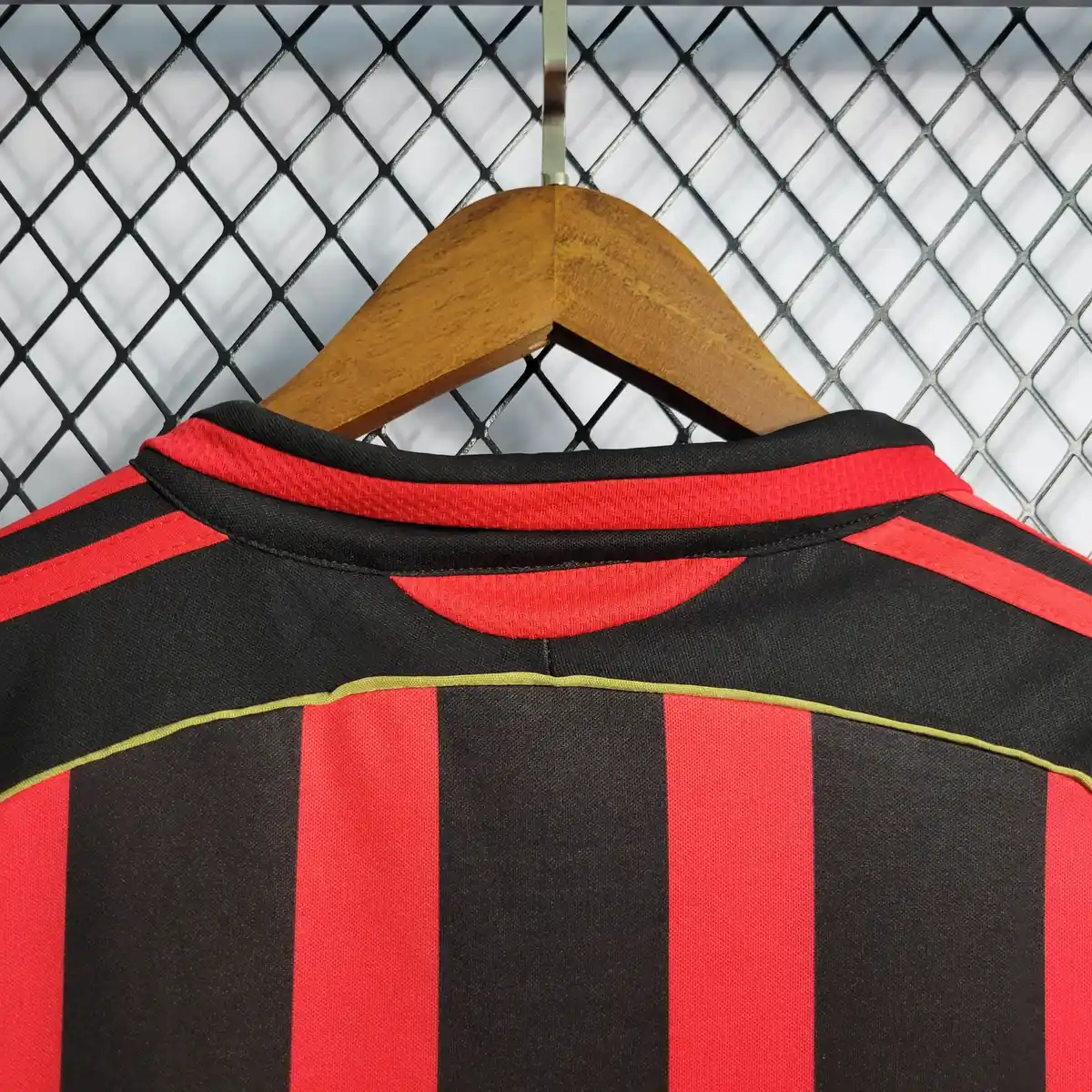2006 2007 retro ac milan home football shirt 9