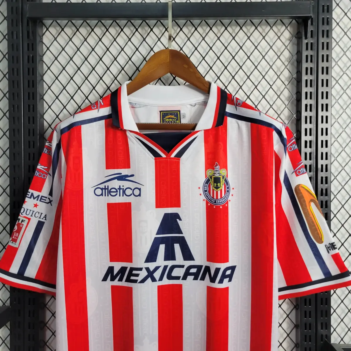 2006 2007 retro chivas de guadalajara home football shirt 4