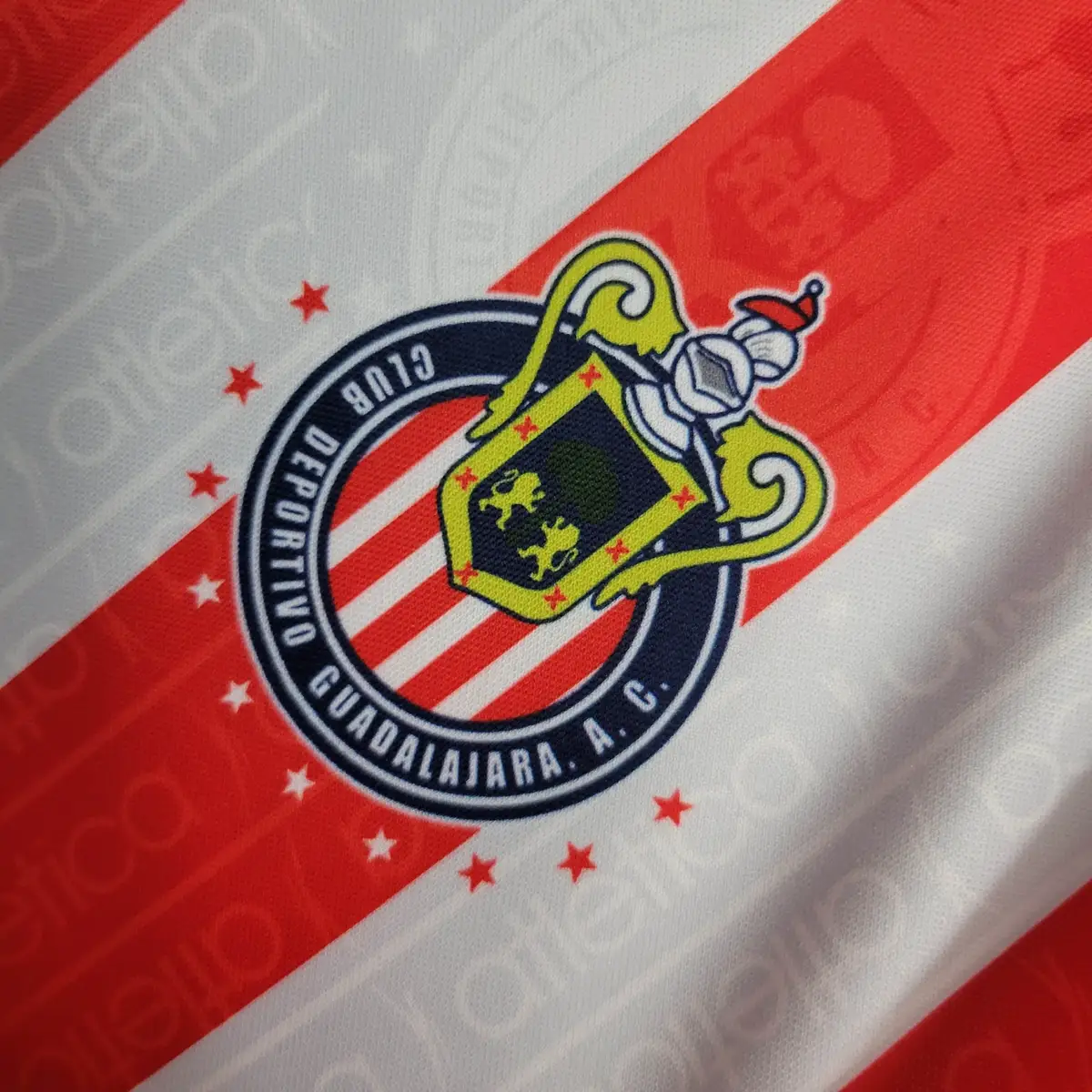 2006 2007 retro chivas de guadalajara home football shirt 6