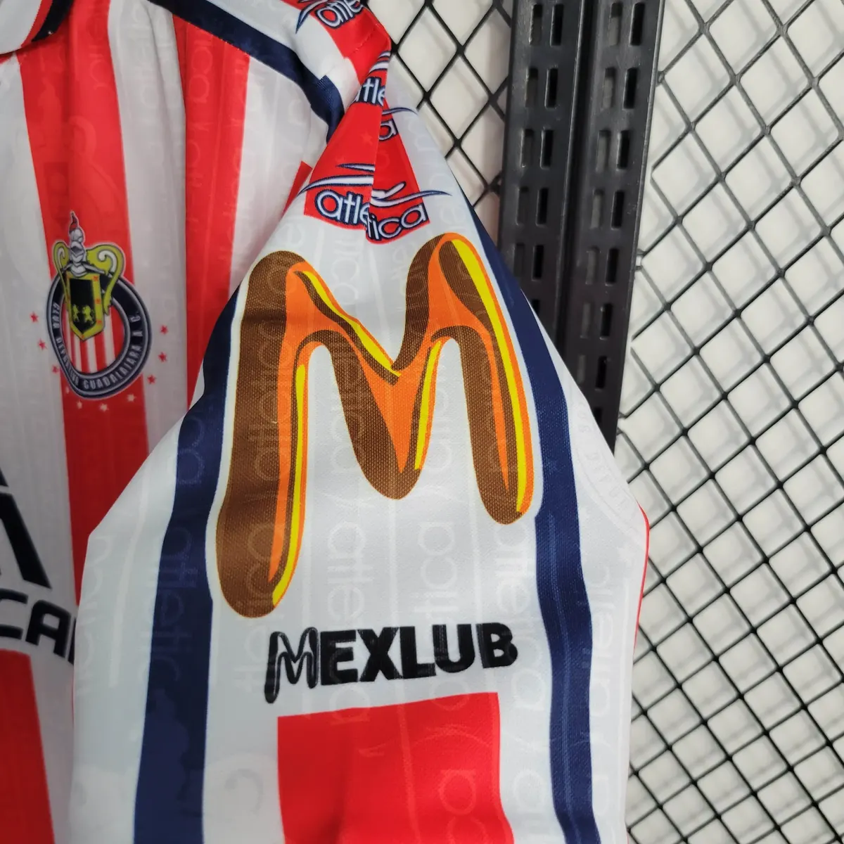 2006 2007 retro chivas de guadalajara home football shirt 8