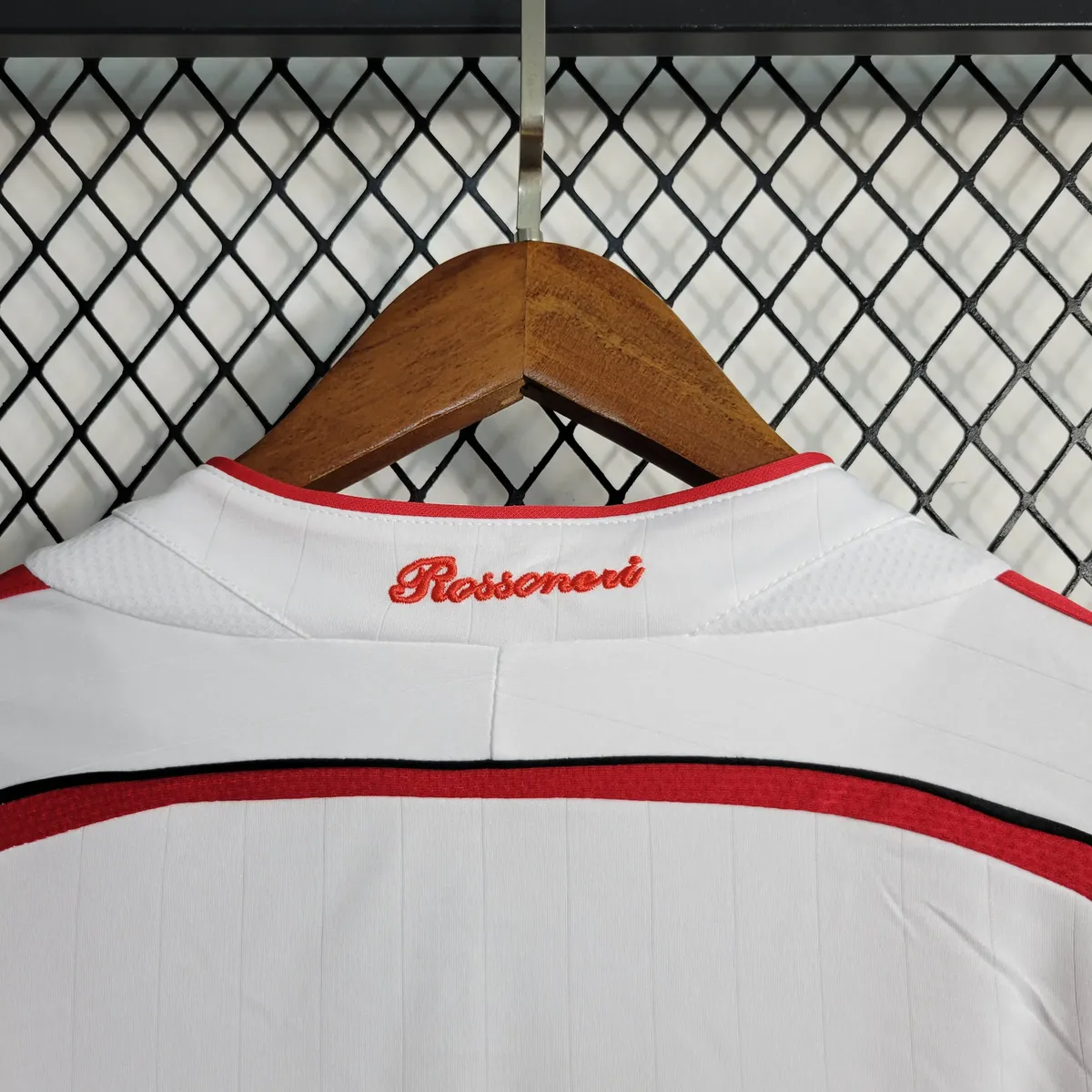 2006 2007 retro long sleeve ac milan away football shirt 10