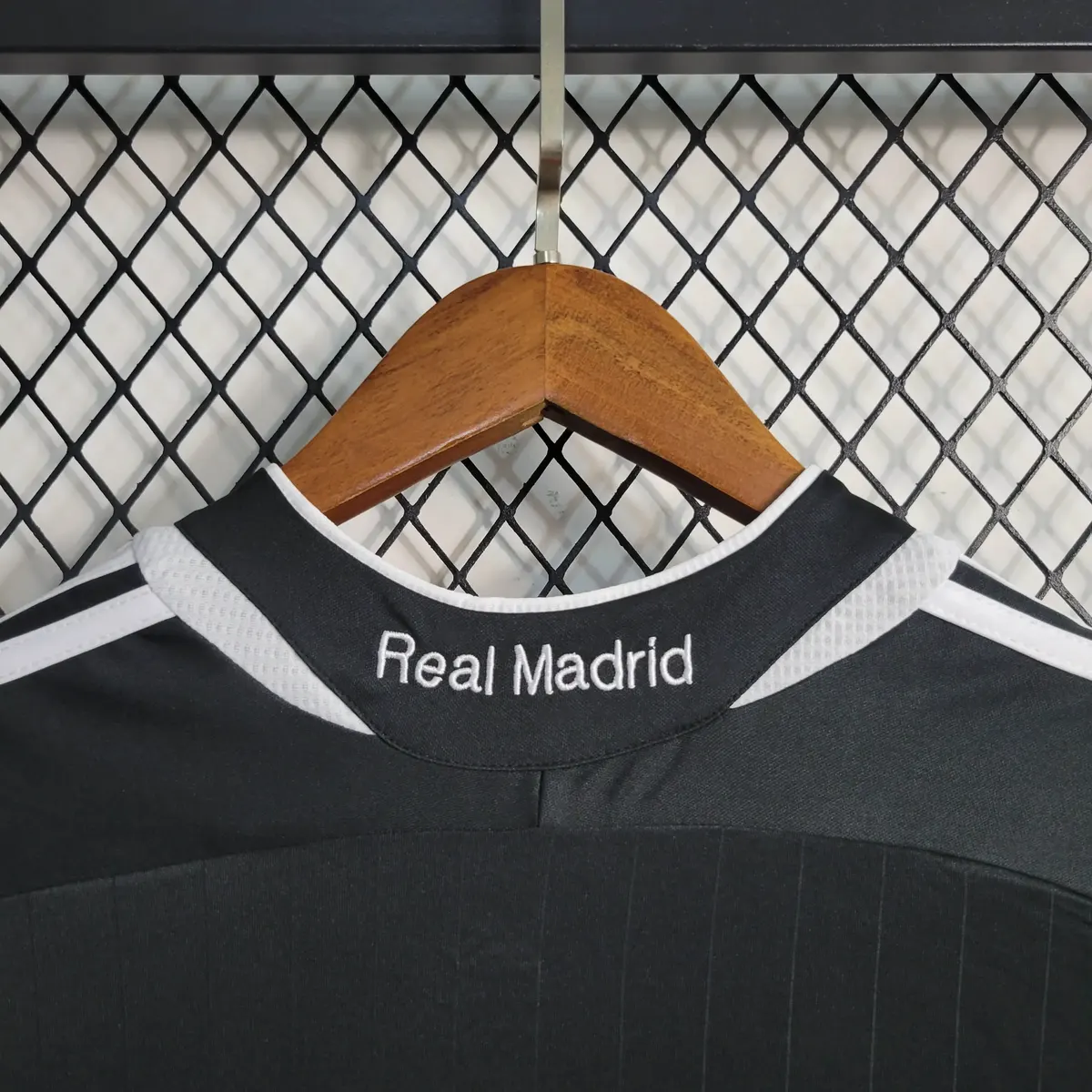 2006 2007 retro long sleeve real madrid away football shirt 7