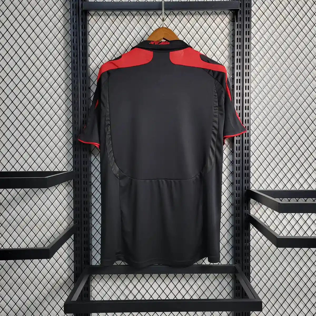 2007 2008 retro ac milan third away football shirt 2