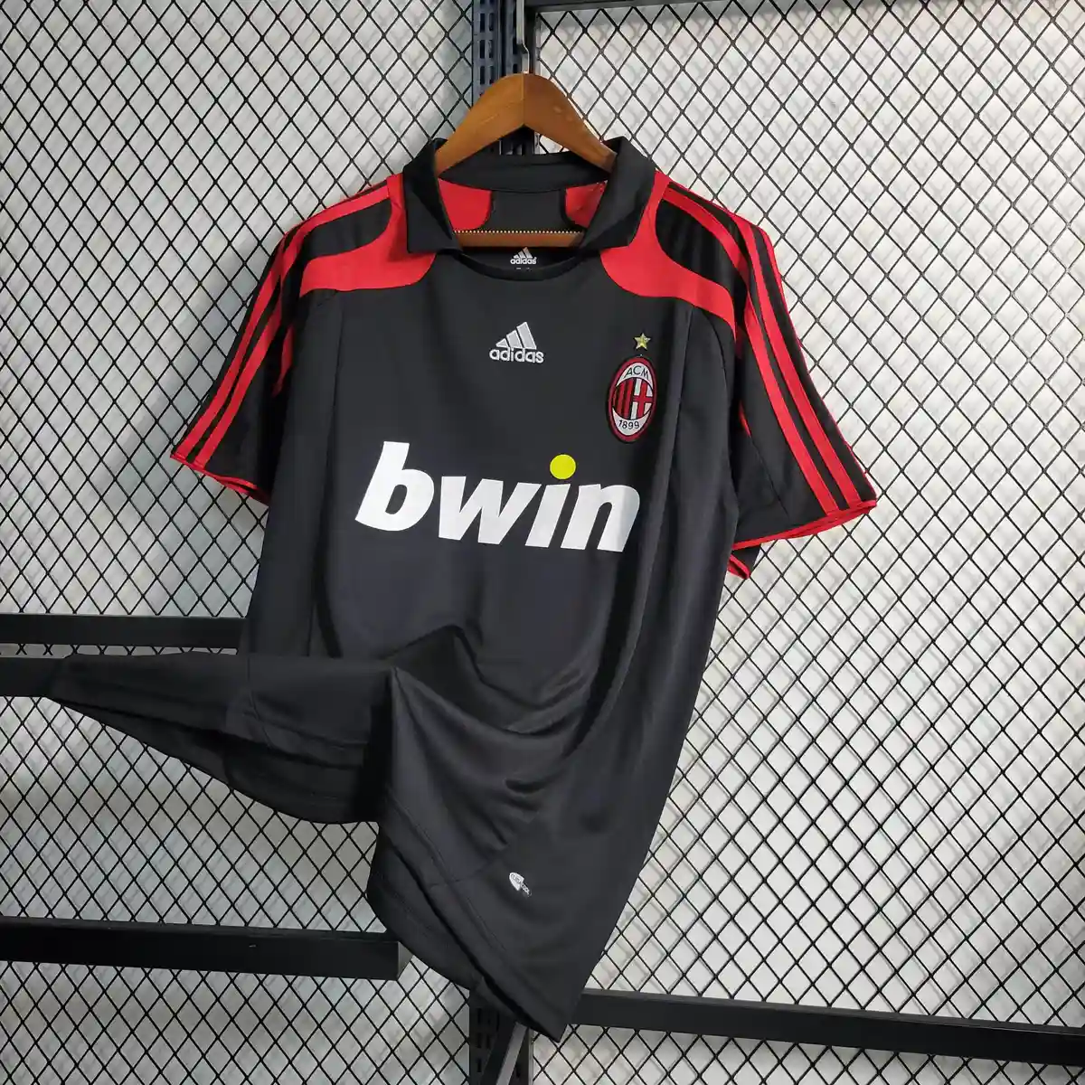 2007 2008 retro ac milan third away football shirt 3