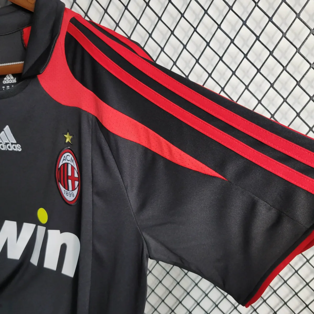 2007 2008 retro ac milan third away football shirt 7