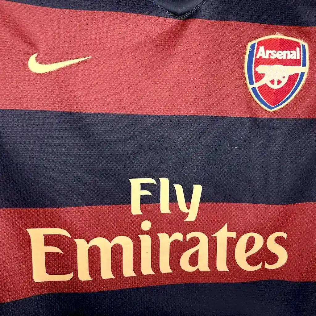 2007 2008 retro arsenal third away football shirt 6
