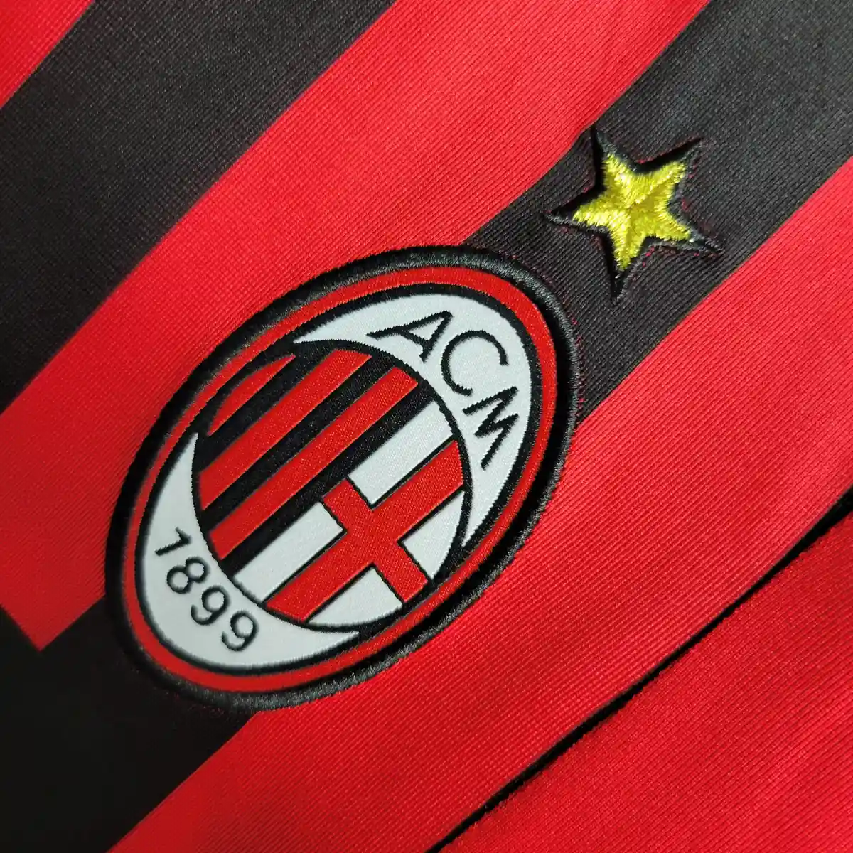 2007 2008 retro long sleeve ac milan home football shirt 5