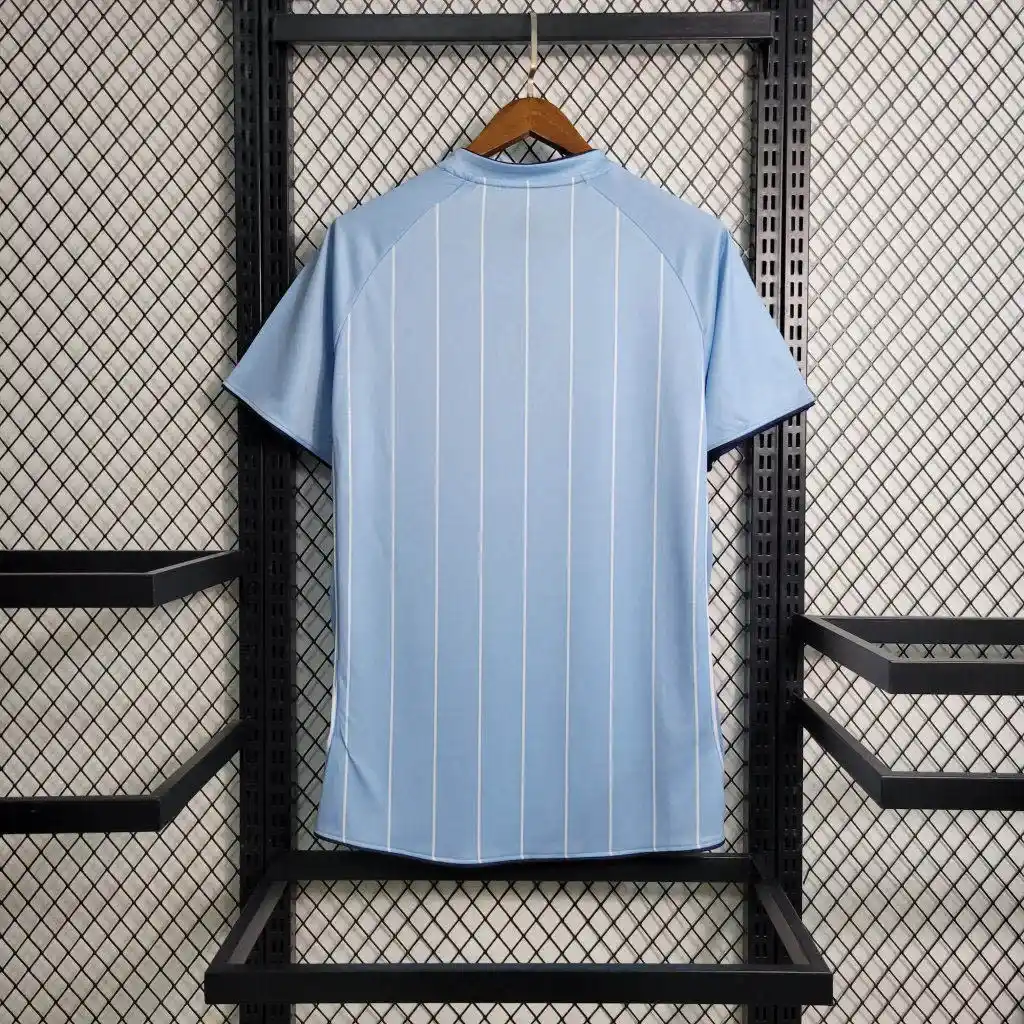 2007 2008 retro manchester city home football shirt 2