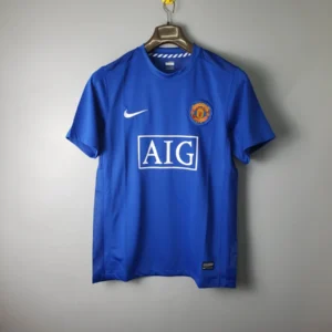 2007 2008 retro manchester united football shirt away 1