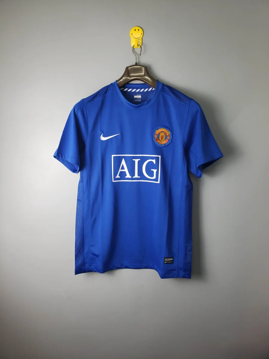 2007 2008 retro manchester united football shirt away 1