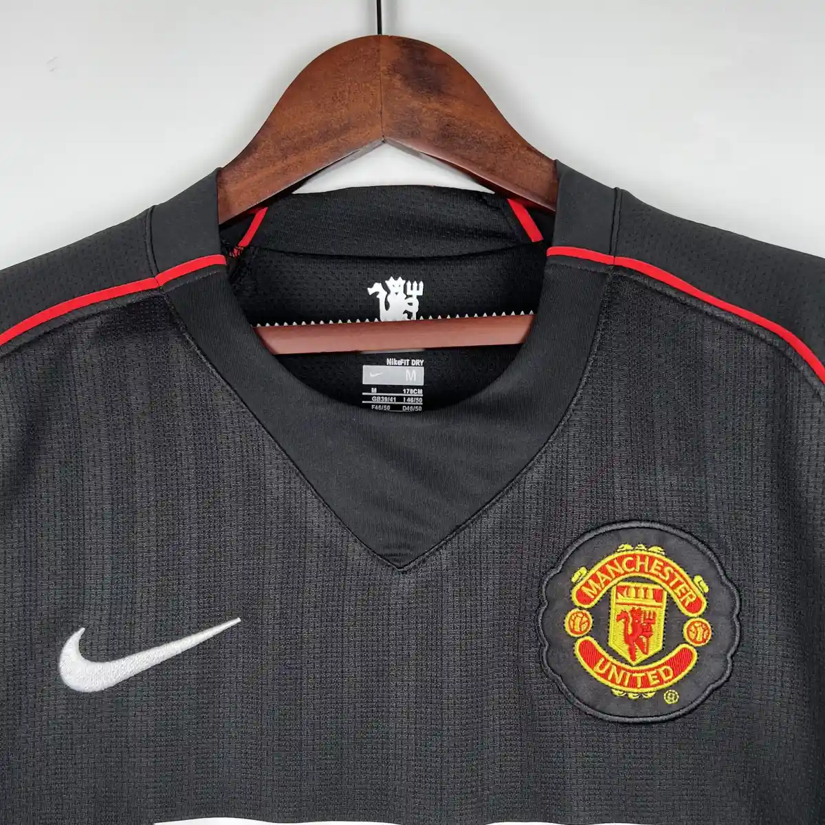 2007 2008 retro manchester united third away football shirt 3
