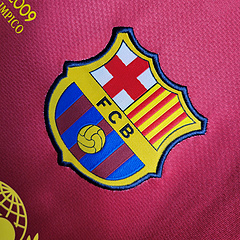 2008 2009 retro barcelona football shirt home champions league 4