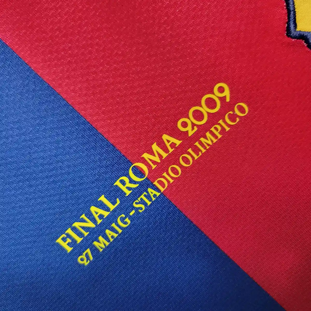 2008 2009 retro barcelona football shirt home champions league 6