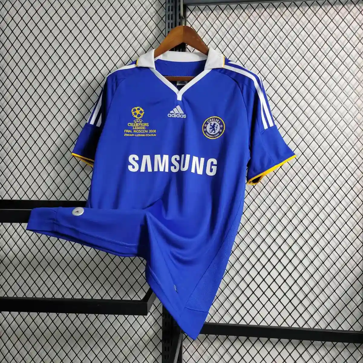 2008 2009 retro chelsea home football shirt 3