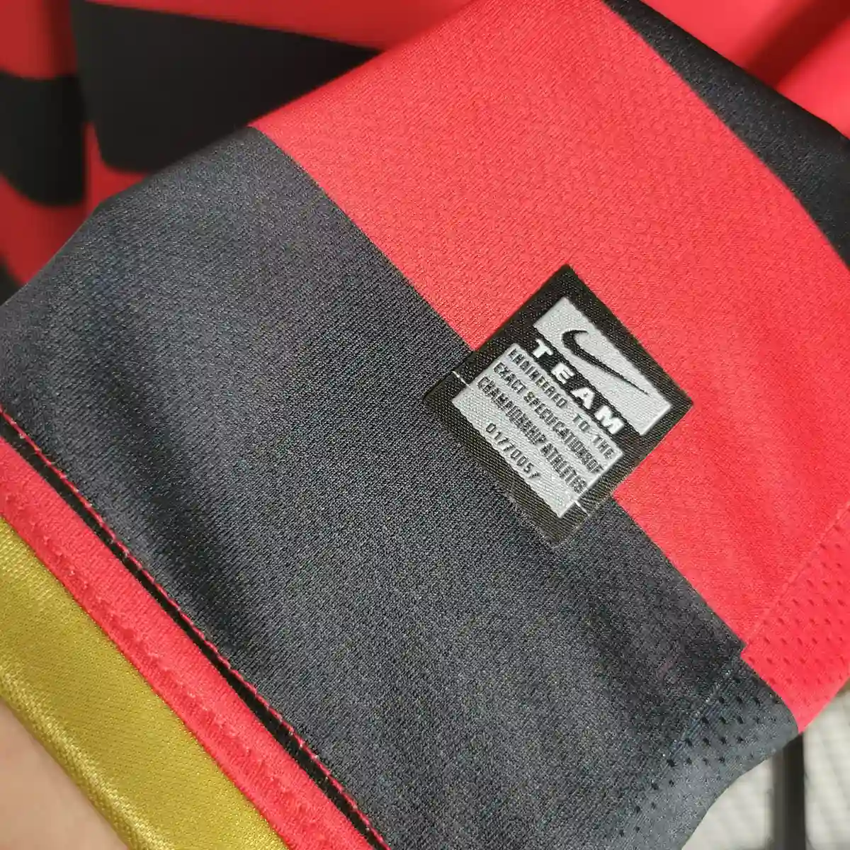 2008 2009 retro long sleeve flamengo home football shirt 7