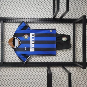 2009 2010 kids size retro inter milan home football shirt 1