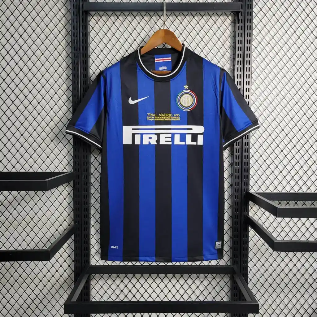 2009 2010 retro inter milan home champions league final football shirt 1
