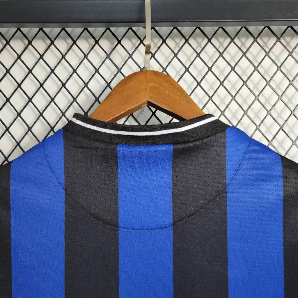 2009 2010 retro inter milan home champions league final football shirt 10