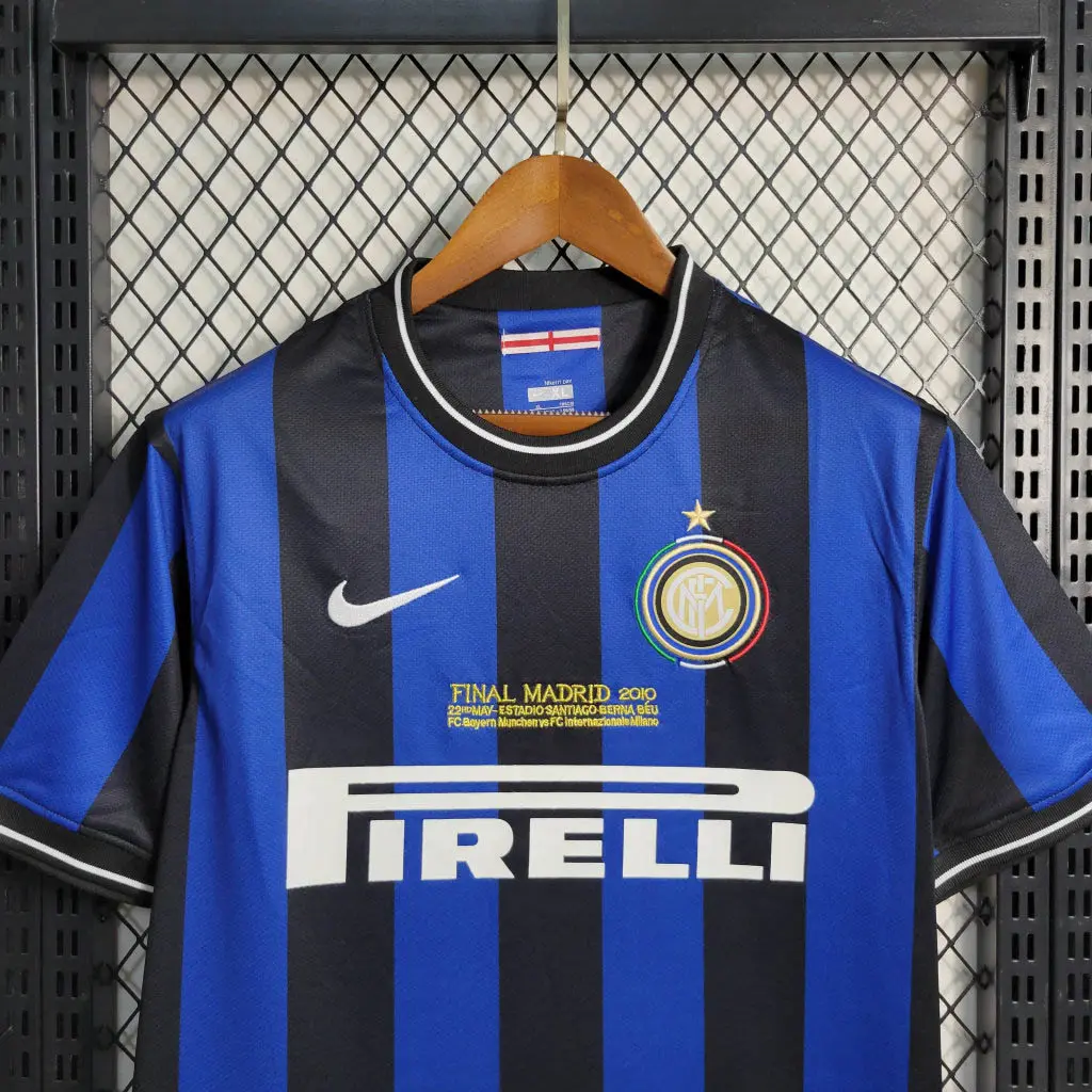 2009 2010 retro inter milan home champions league final football shirt 4