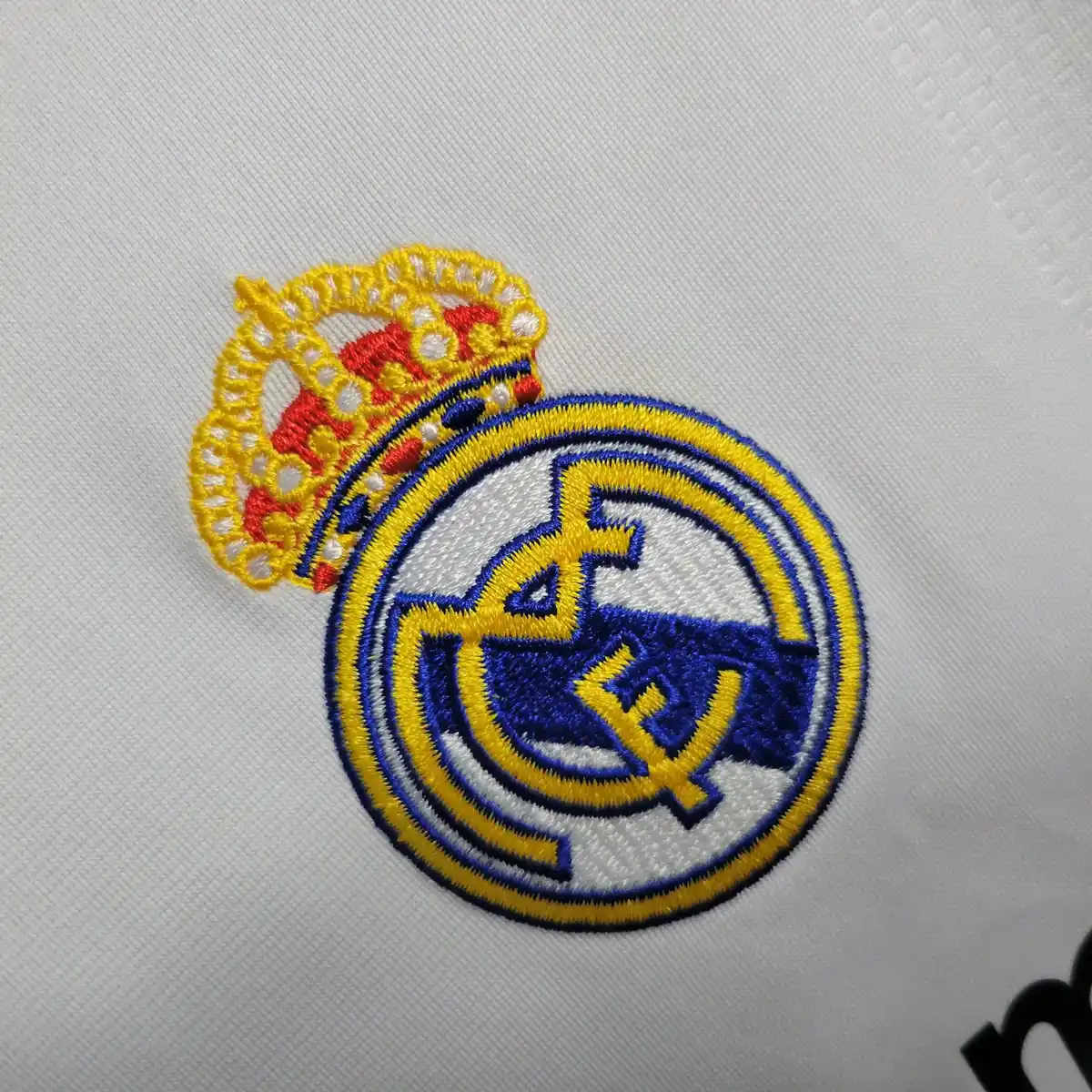 2009 2010 retro long sleeve real madrid home soccer jersey 6