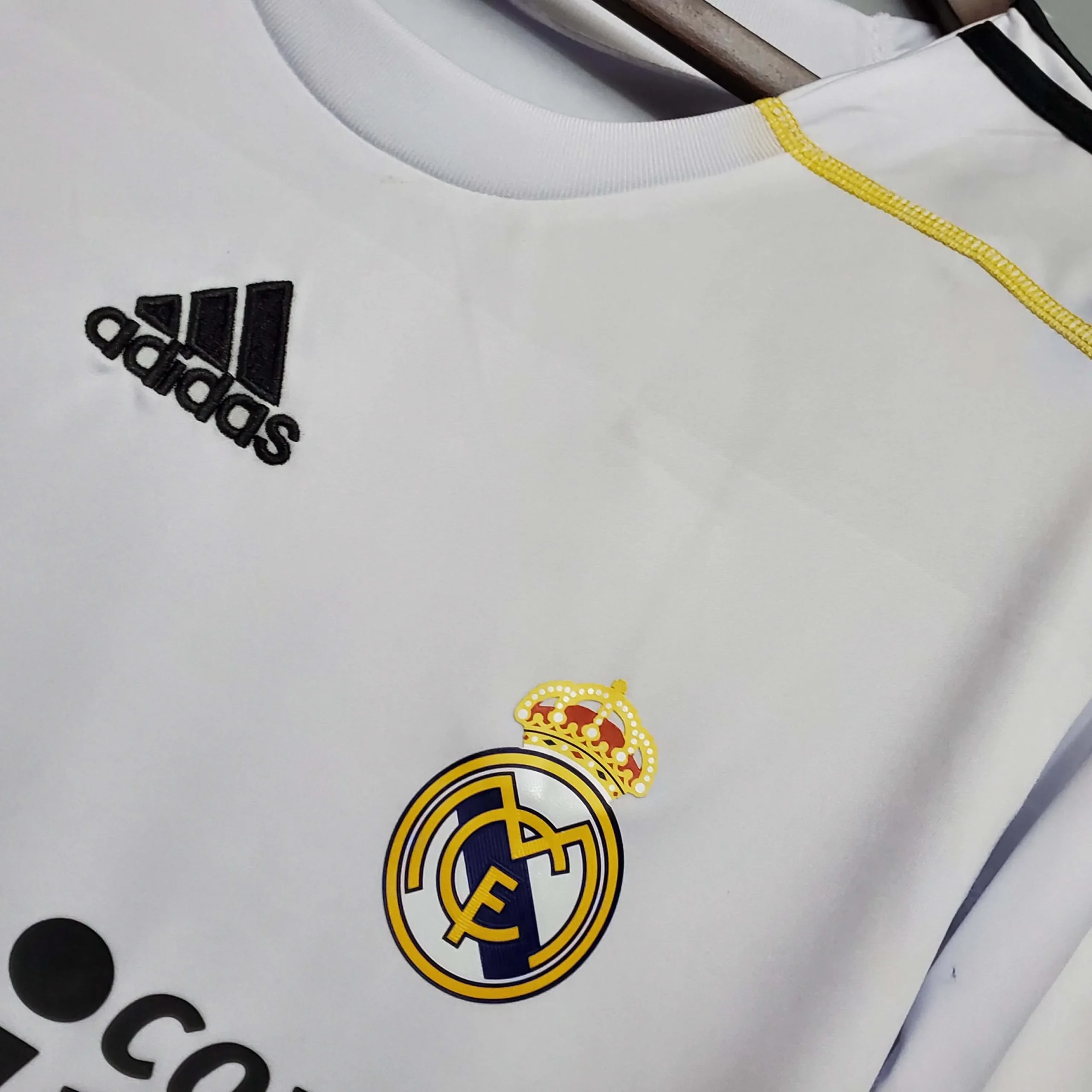 2009 2010 retro real madrid home football shirt 7