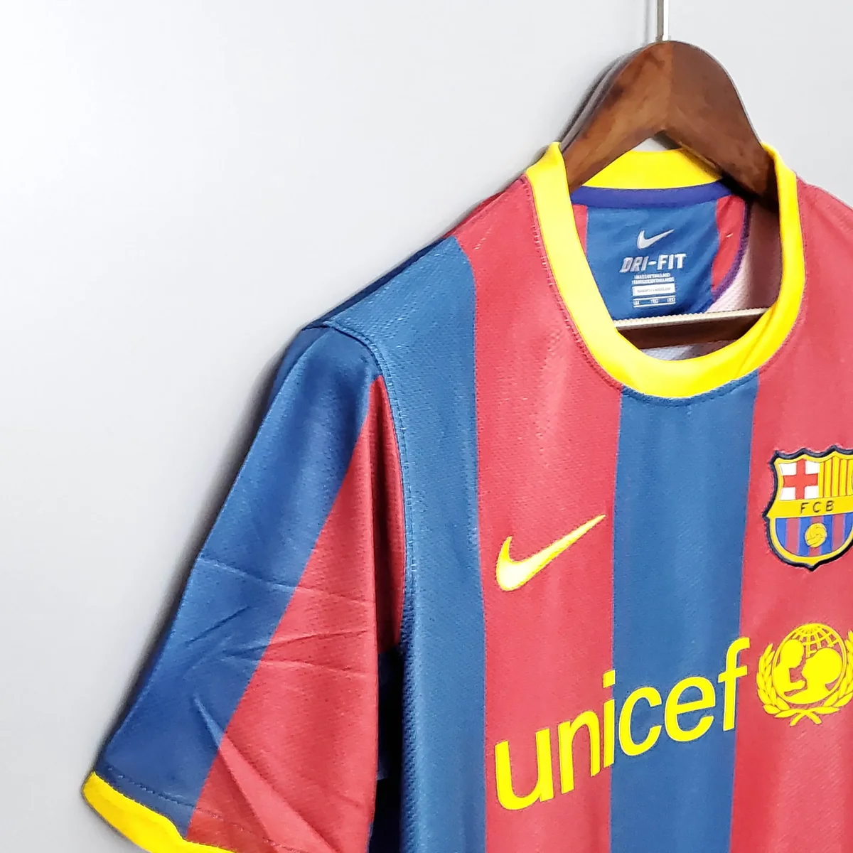 2010 2011 retro barcelona home football shirt 6