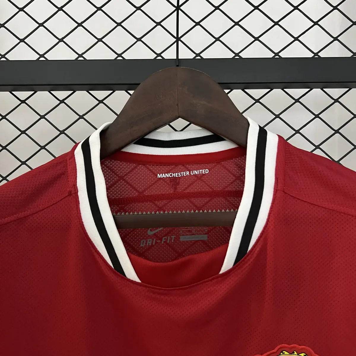 2010 2011 retro manchester united home football shirt 3