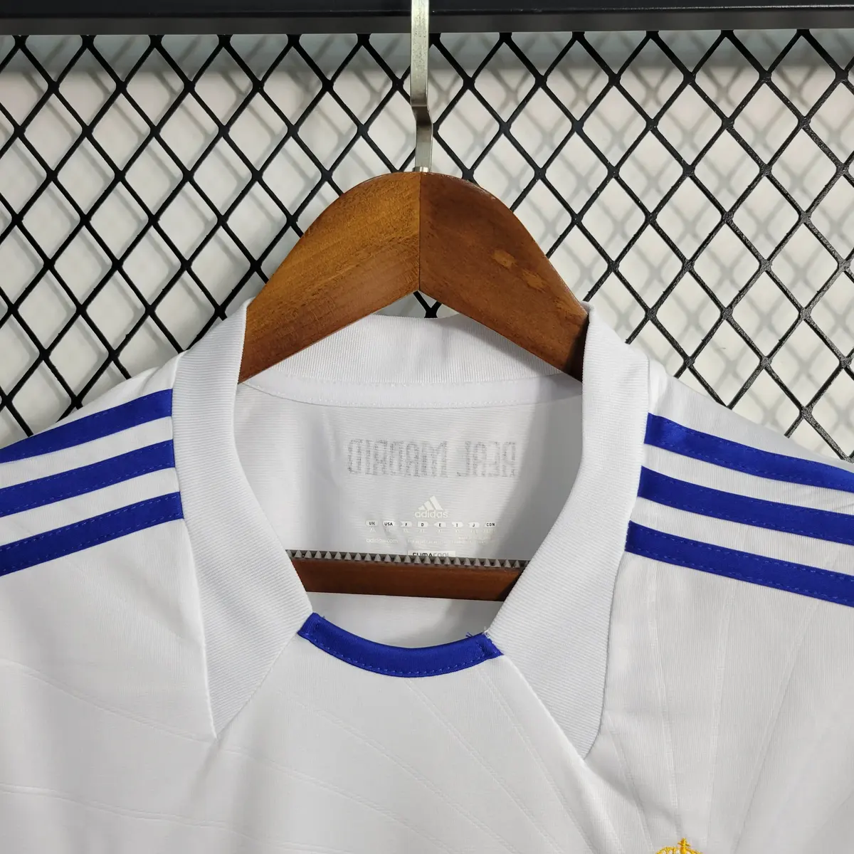 2010 2011 retro real madrid home soccer jersey 7