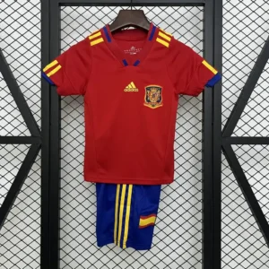 2010 kids size retro spain home football shirt 1