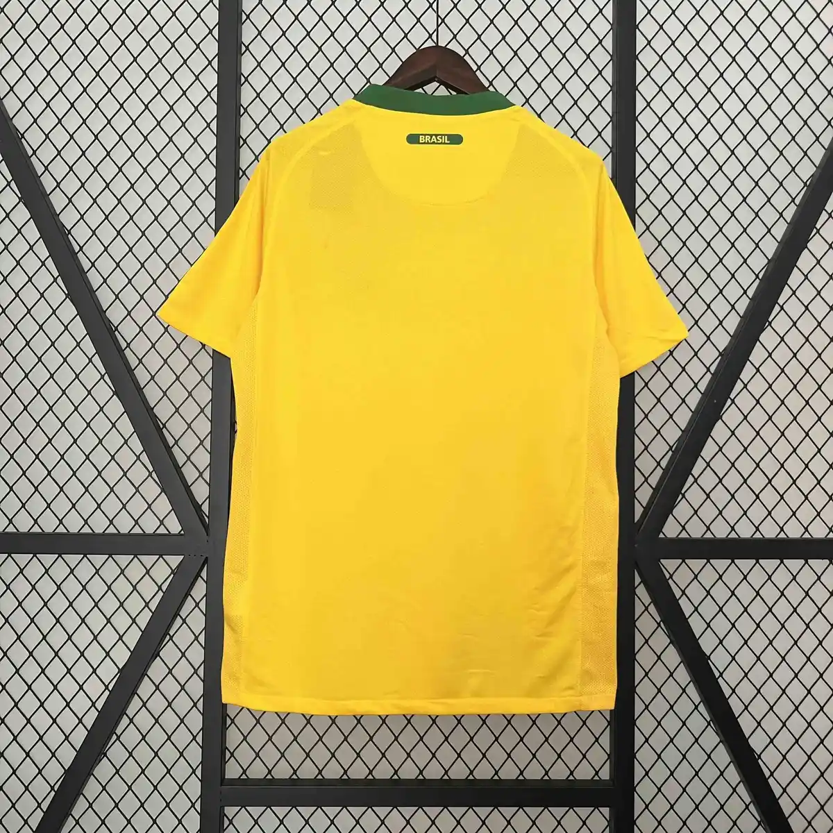 2010 retro brazil home football shirt 2